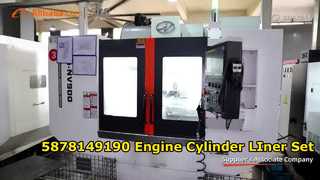 5-87814919-0 5-87813744-1 5878149190 ensemble de revêtement de cylindre de moteur approprié à ISUZU 4HE1 NQR70