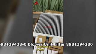 Filtre d'unité de ventilateur 8-98139428-0 8981394280 pour ISUZU TFR