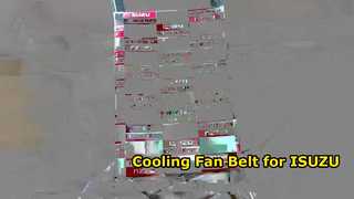 5-87610061-0 8-94479101-0 5876100610 8944791010 courroie de ventilateur de refroidissement pour ISUZU 4JA1 TFR TFS D-MAX