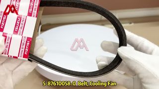 Courroie de ventilateur pour pièces de moteur NPR75 4HK1 5-87610058-0 8-98003187-0