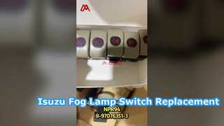 8970763513 8-97076351-3 Interrupteur de feux antibrouillard compatible avec ISUZU NHR NKR NPR