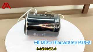Élément de filtre à huile OEM pièces détachées 8-94360427-1 8943604271 pour ISUZU 100P-T 600P NHR94