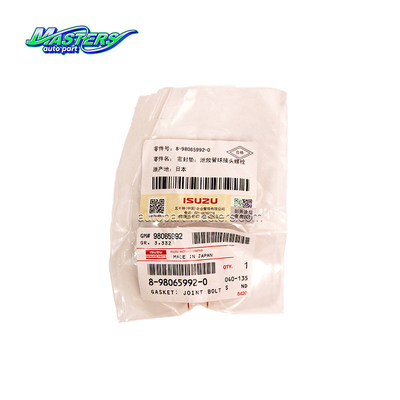 Masters 8-98065992-0 Leak Off Pipe Joint Bolt Gasket 8980659920 For ISUZU 4HK1 6UZ1 VC46
