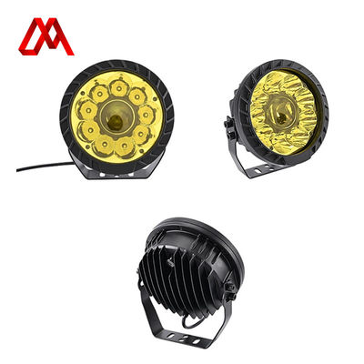 100W 9000LM 3700-3900K Yellow Color H4 Led Working Light 7 inch Laser Spotlight XM-7IN-10P-002