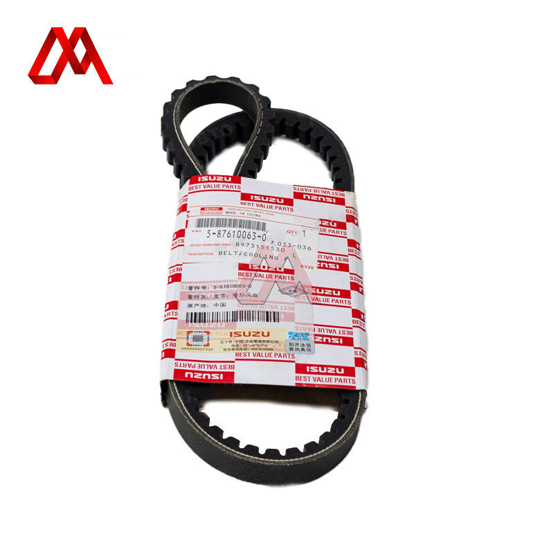 5-87610063-0 Cooling Fan Belt 5876100630 for ISUZU FRR NPR 4J4H