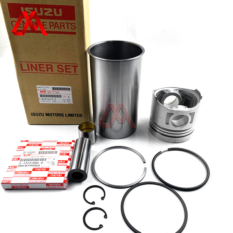 Truck Parts Cylinder Liner Kit For ISUZU NQR71 NPR71 4HG1T 5878135721 5-87813572-1 5-87810292-0 5878102920
