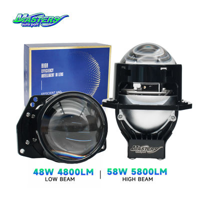 Masters A98 Faisceau haut bas 58W 5800 Lumens 6000k DC9-16V Projecteur 3 pouces