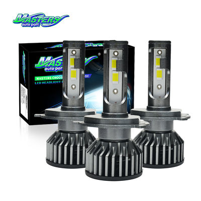 Masters F2 75W 7500 lumens 6500k refroidisseur blanc H3 H7 H11 phares LED ampoules