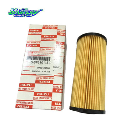 L'élément de filtre à huile ISUZU BVP 5876101180 8980188580